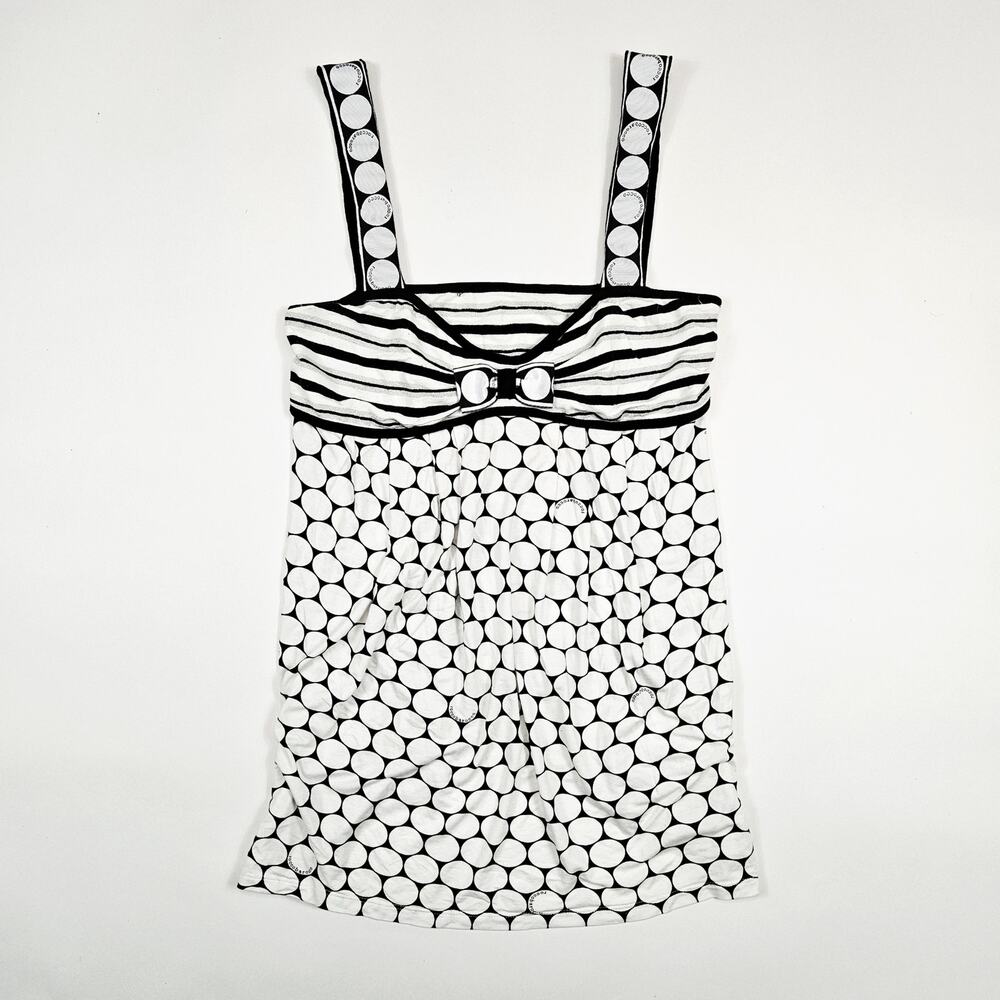 Euro Babydoll Cami Top Polka Dot Roccobarocco - Size 6